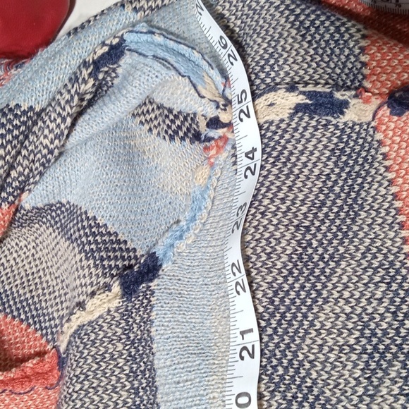 Marvelous Margeaux & Ellie fringed sweater, sz XL - Picture 10 of 13